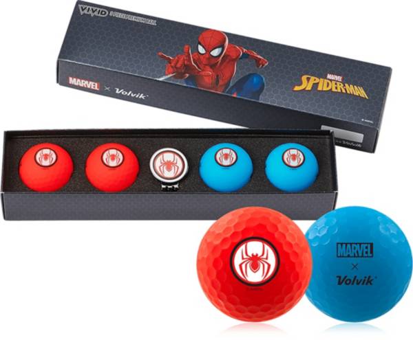 Volvik X Marvel Spider-Man Golf Ball Gift Set