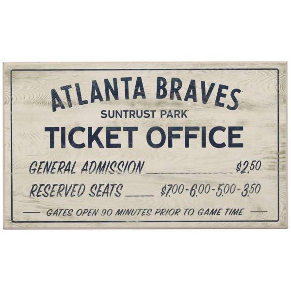 Open Road Atlanta Braves Ticket Office Sign