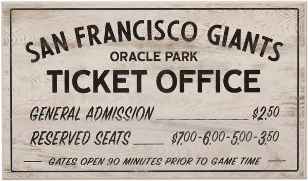 Open Road San Francisco Giants Ticket Office Sign product image