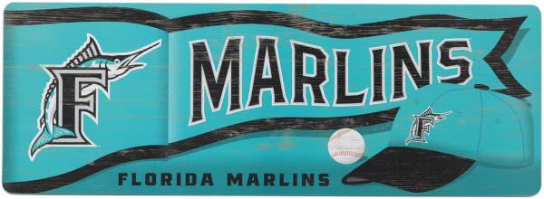Open Road Miami Marlins Traditions Wood Sign product image