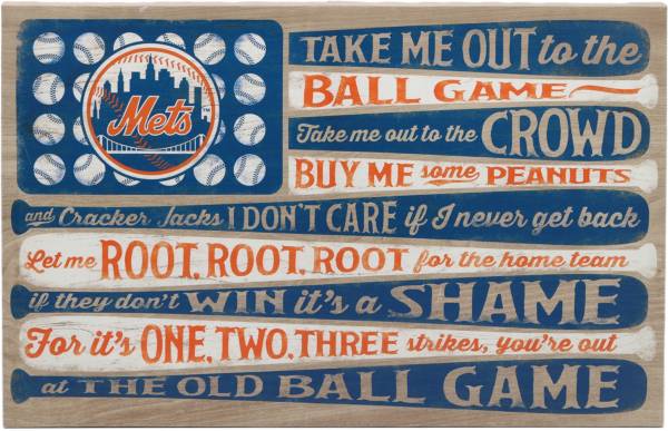 Open Road New York Mets Ball Game Canvas