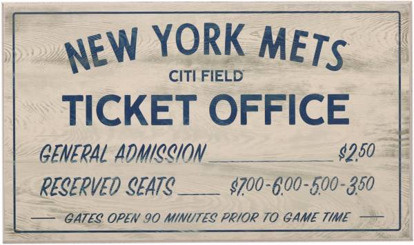 Open Road New York Mets Ticket Office Sign product image