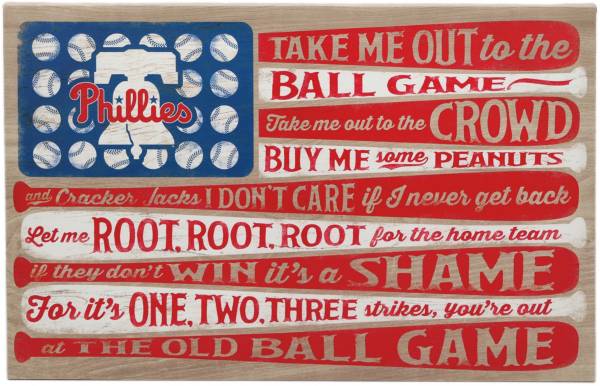 Open Road Philadelphia Phillies Ball Game Canvas