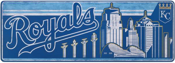 Open Road Kansas City Royals Traditions Wood Sign