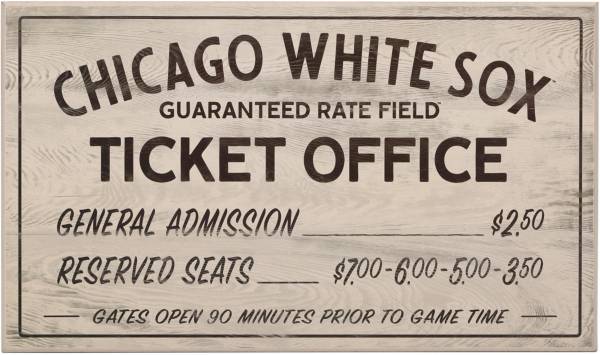 Open Road Chicago White Sox Ticket Office Sign