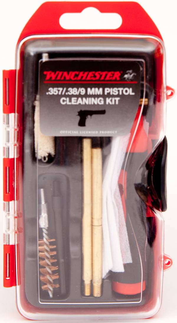 Winchester 14 Piece Handgun Cleaning Kit - 38/9mm