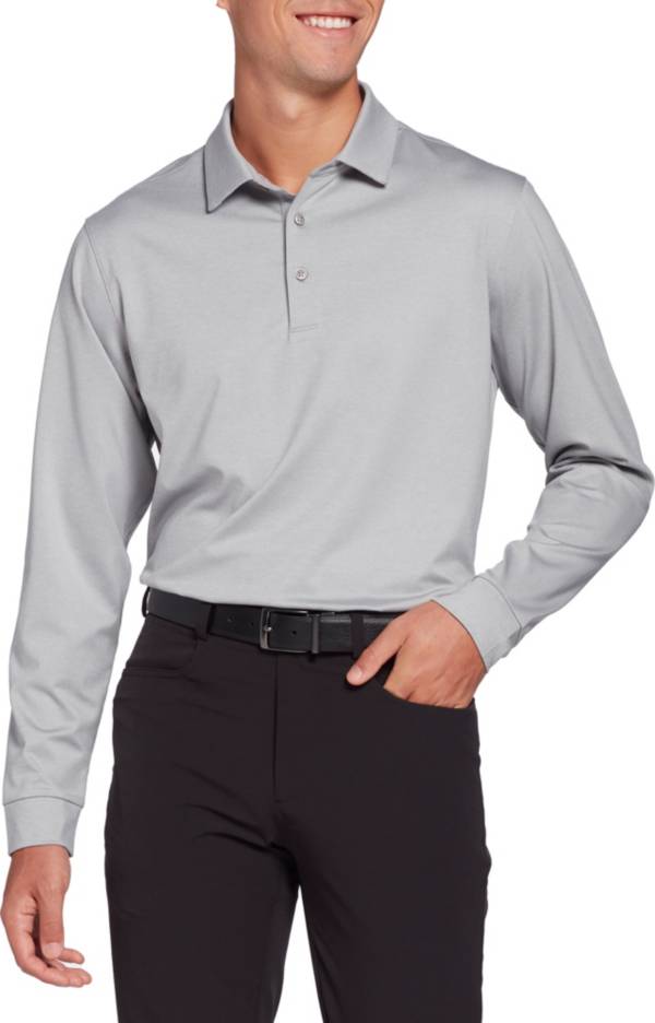 Walter Hagen Mens' Long Sleeve Golf Polo product image