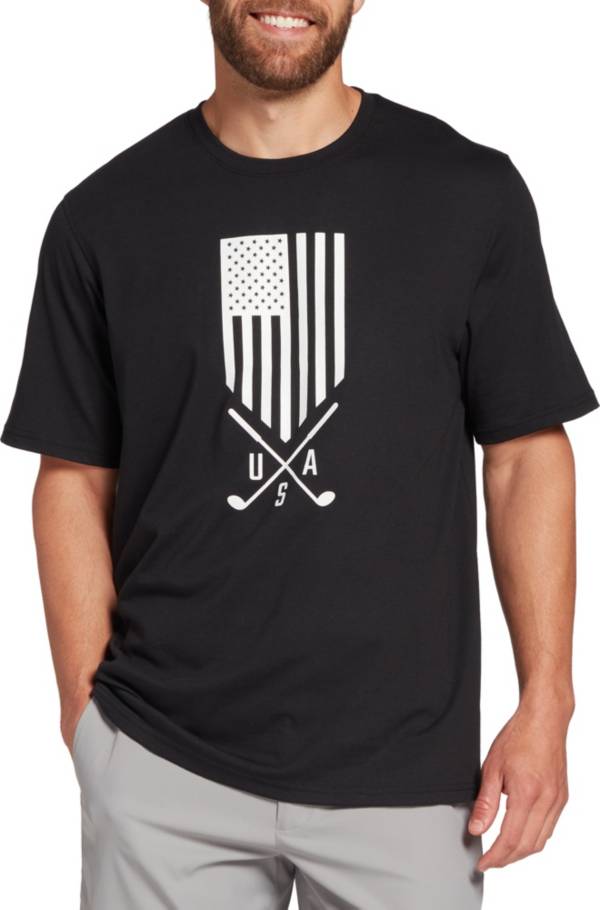 Walter Hagen Men's USA Graphic Golf T-Shirt