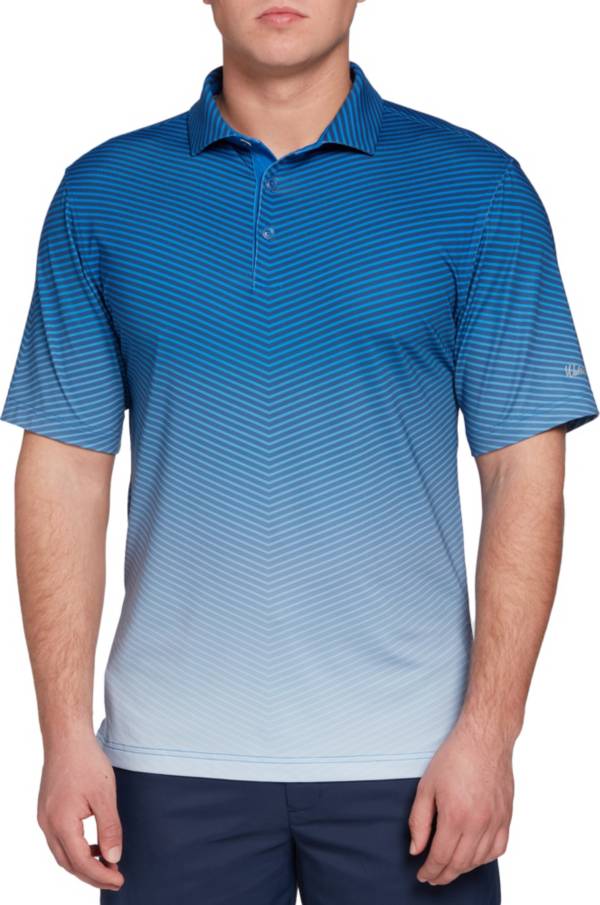 Walter Hagen Men's Perfect 11 Chevron Golf Polo