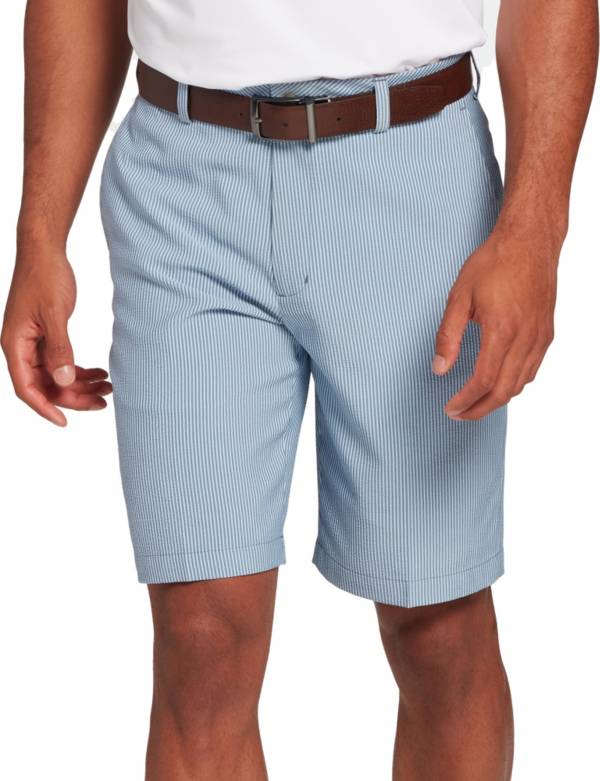 Walter Hagen Men's Perfect 11 Seersucker 10" Golf Shorts