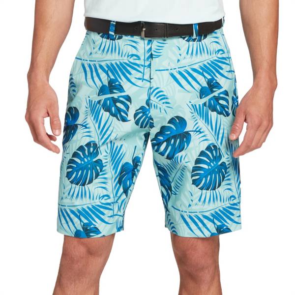 Walter Hagen Men's Perfect 11 Tropical Palm Print 10" Golf Shorts