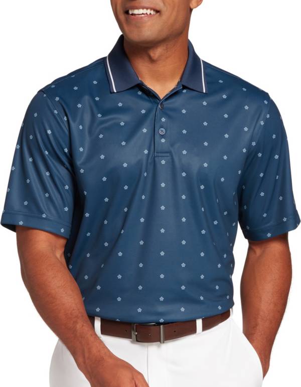 Walter Hagen Men's Perfect 11 Turtle Print Golf Polo