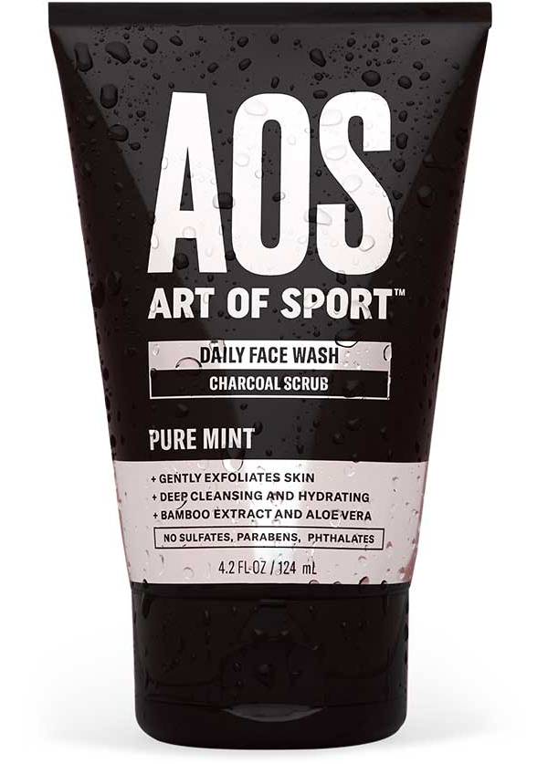 Art of Sport Men's Daily Face Wash Charcoal Scrub