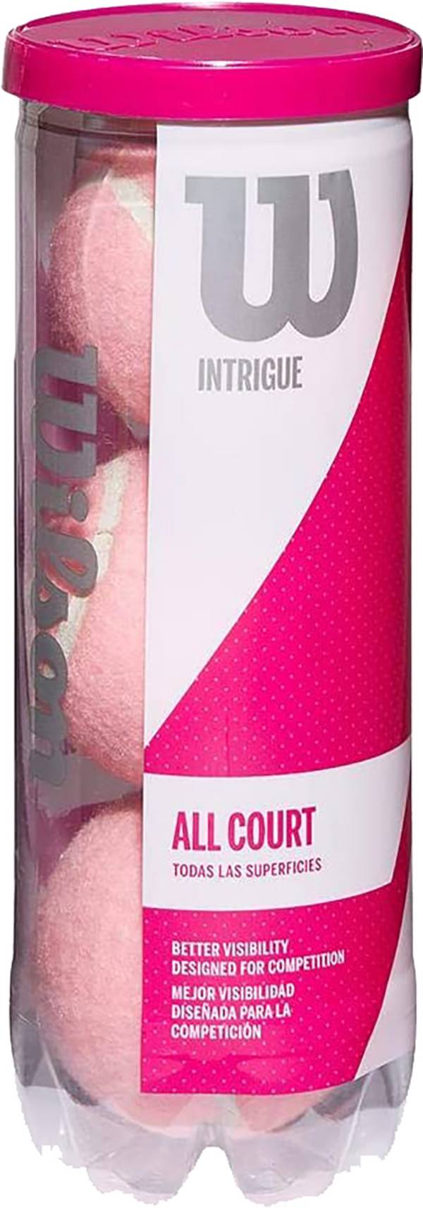 Wilson Intrigue Pink All-Court Tennis Balls product image