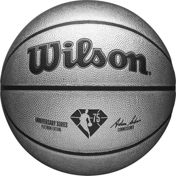 Wilson NBA 75th Anniversary Platinum Edition Basketball 29.5''