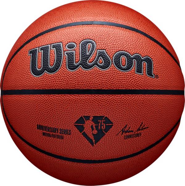 Wilson NBA 75th Anniversary Authentic Indoor Basketball 29.5''