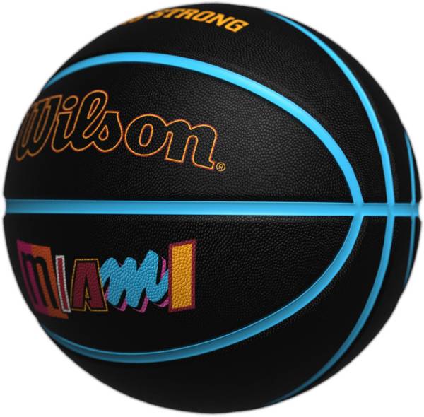 Wilson 2021-22 City Edition Miami Heat Full-Sized Basketball product image
