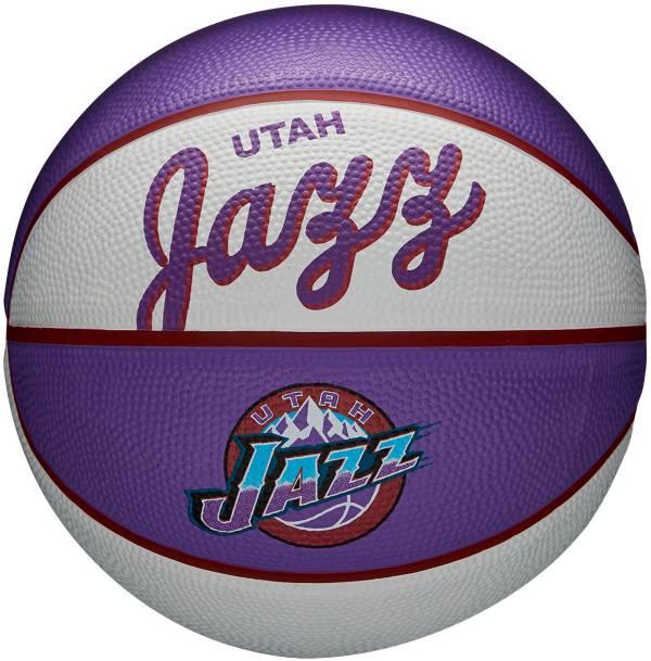 Wilson Utah Jazz Retro Mini Basketball