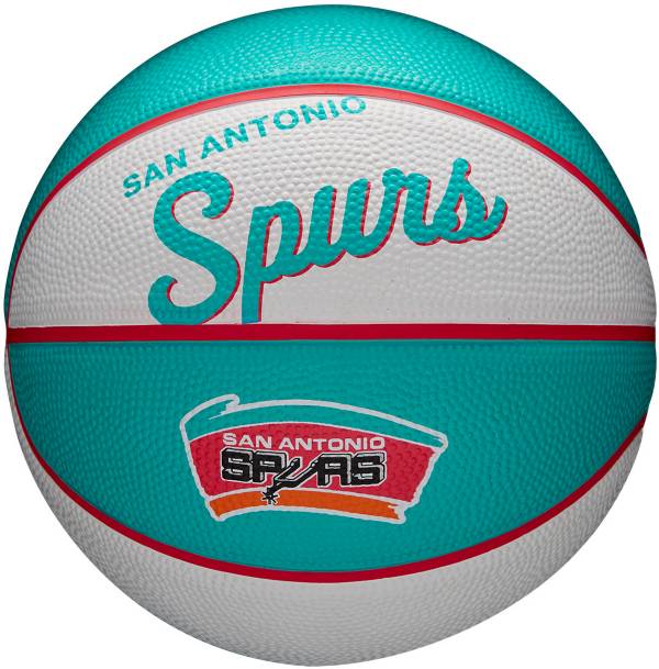 Wilson San Antonio Spurs Retro Mini Basketball