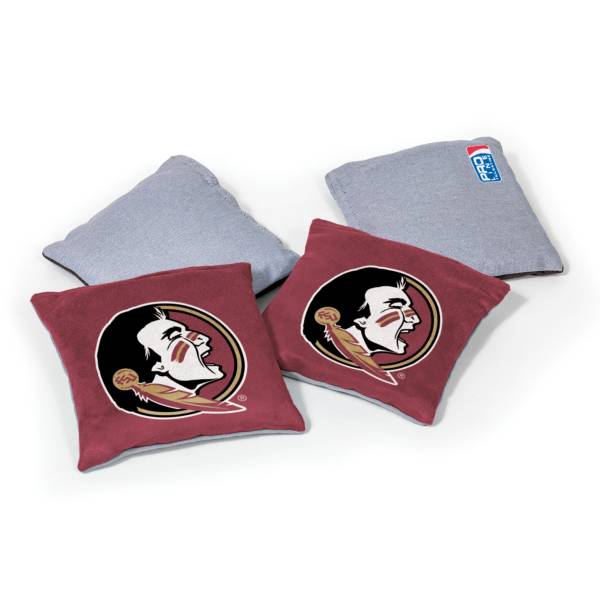 Wild Sports Florida State Seminoles 4 pack Logo Bean Bag Set