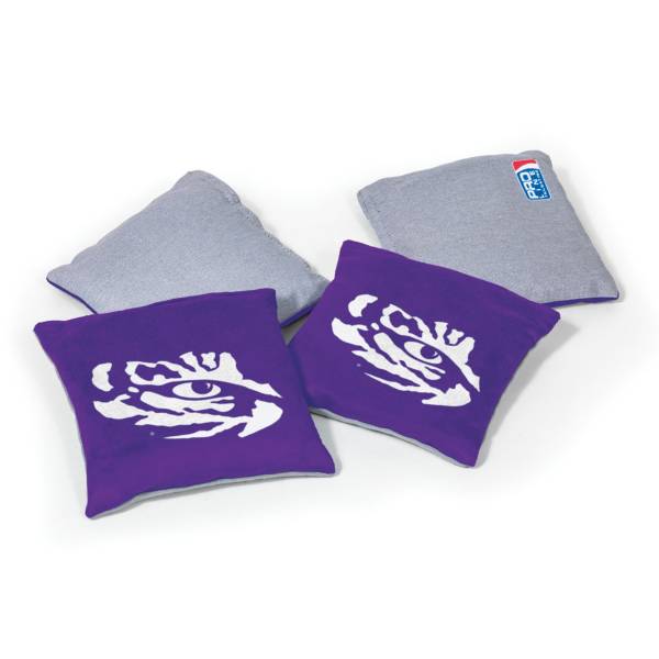 Wild Sports LSU Tigers 4 pack Bean Bag Set