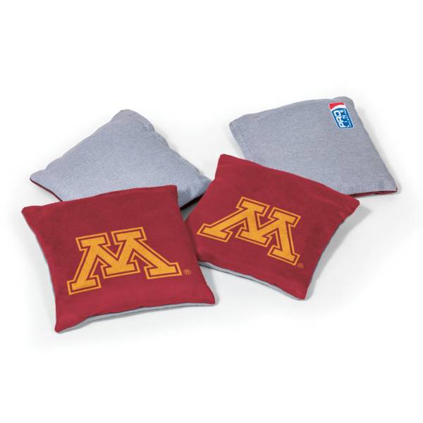 Wild Sports Minnesota Golden Gophers 4 pack Logo Bean Bag Set