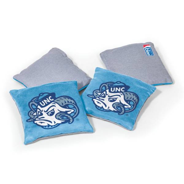 Wild Sports North Carolina Tarheels 4 pack Bean Bag Set