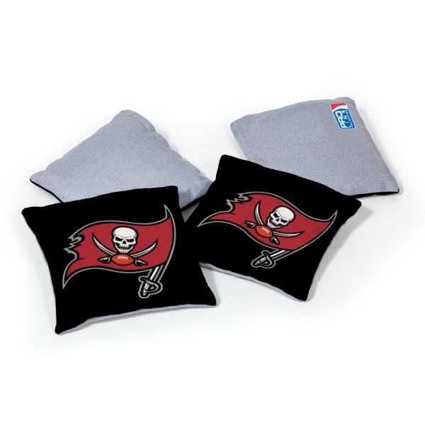 Wild Sports Tampa Bay Buccaneers 4 pack Logo Bean Bag Set