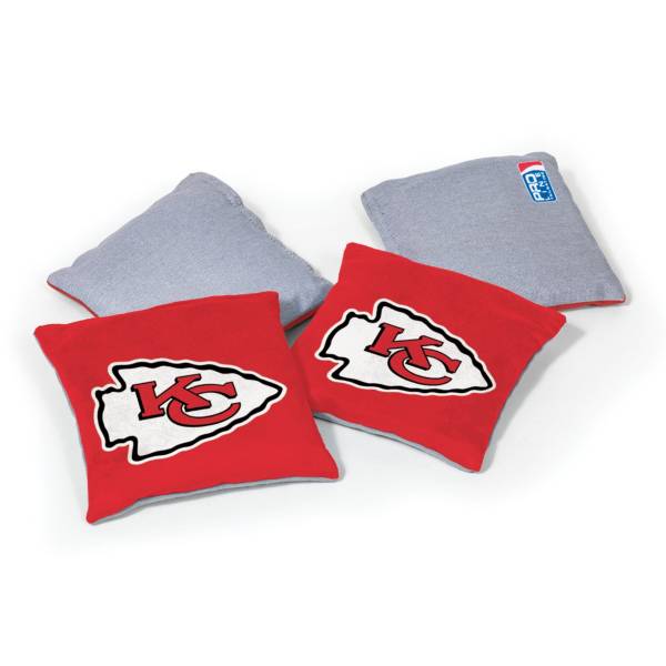 Wild Sports Kansas City Chiefs 4 pack Bean Bag Set