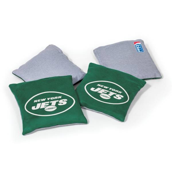 Wild Sports New York Jets 4 pack Bean Bag Set