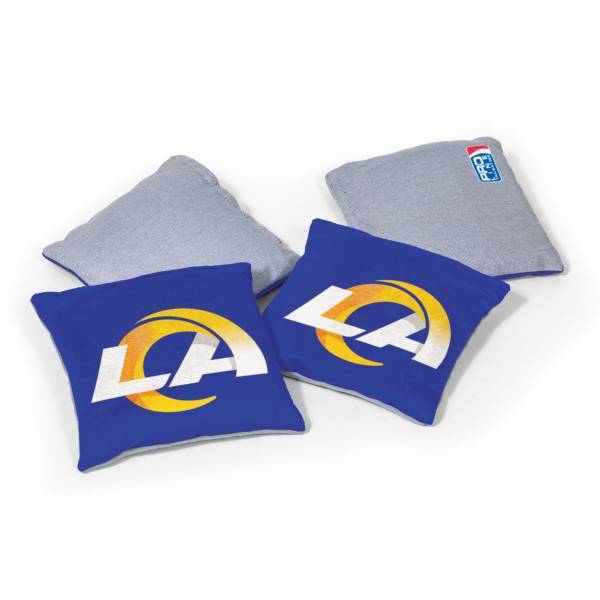 Wild Sports Los Angeles Rams 4 pack Bean Bag Set