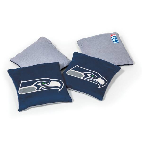 Wild Sports Seattle Seahawks 4 pack Bean Bag Set