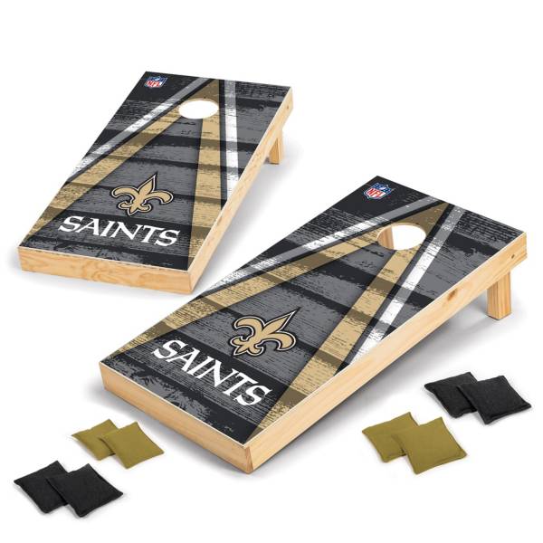 Wild Sports New Orleans Saints 2x4 Vintage Tailgate Toss