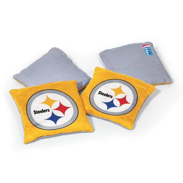 Wild Sports Pittsburgh Steelers 4 pack Bean Bag Set