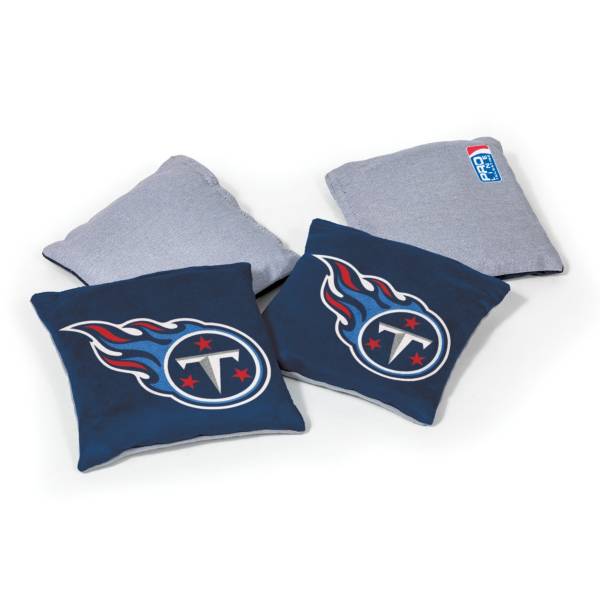 Wild Sports Tennessee Titans 4 pack Logo Bean Bag Set