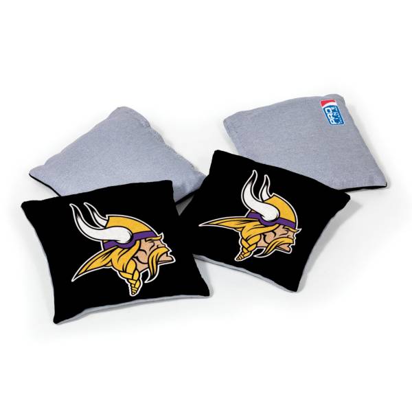 Wild Sports Minnesota Vikings 4 pack Logo Bean Bag Set