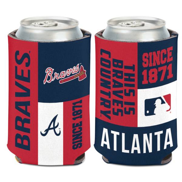 WinCraft Atlanta Braves Colorblock Can Coozie