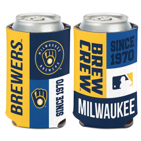 WinCraft Milwaukee Brewers Colorblock Can Coozie
