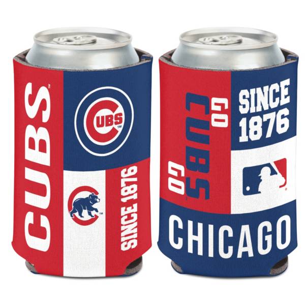 WinCraft Chicago Cubs Colorblock Can Coozie