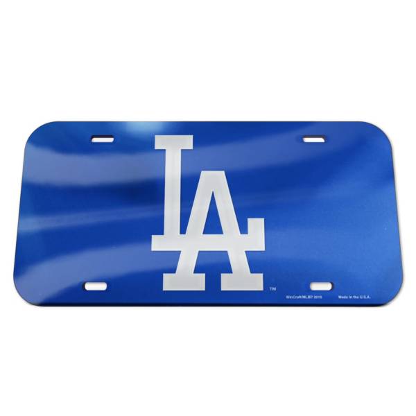 WinCraft Los Angeles Dodgers License Plate