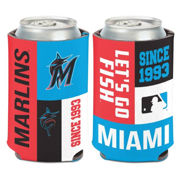 WinCraft Miami Marlins Colorblock Can Coozie