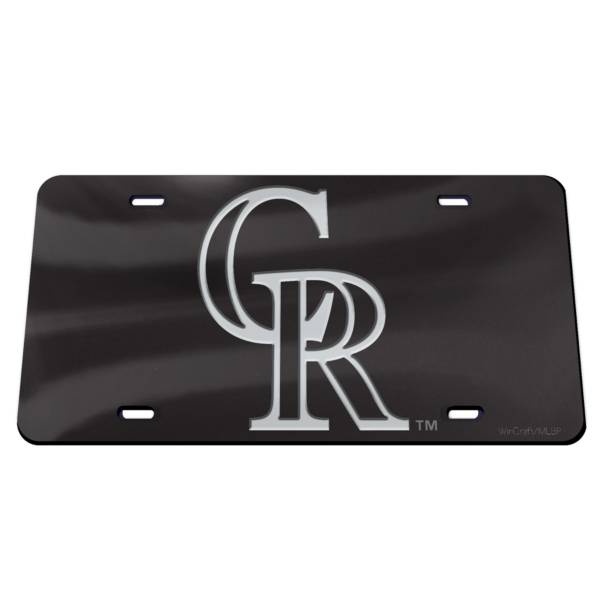 WinCraft Colorado Rockies License Plate