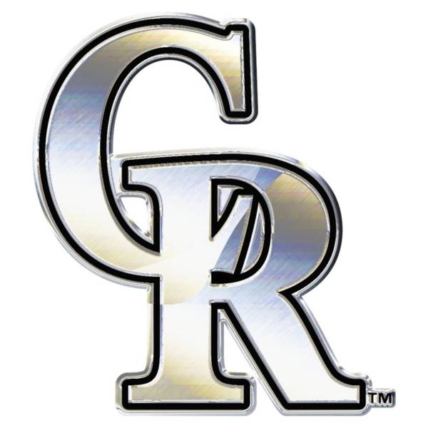 Wincraft Colorado Rockies Chrome Emblem