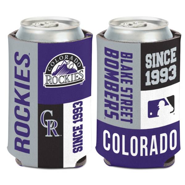 WinCraft Colorado Rockies Colorblock Can Coozie