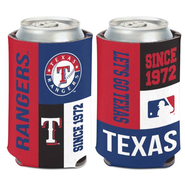 WinCraft Texas Rangers Colorblock Can Coozie