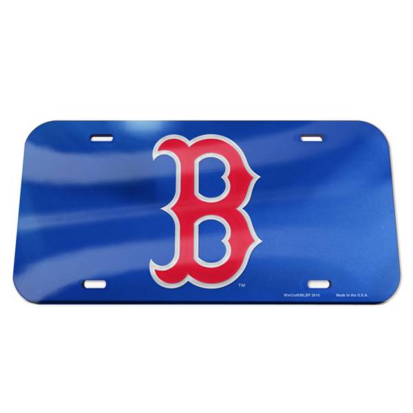 WinCraft Boston Red Sox License Plate