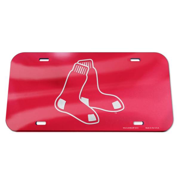 WinCraft Boston Red Sox License Plate