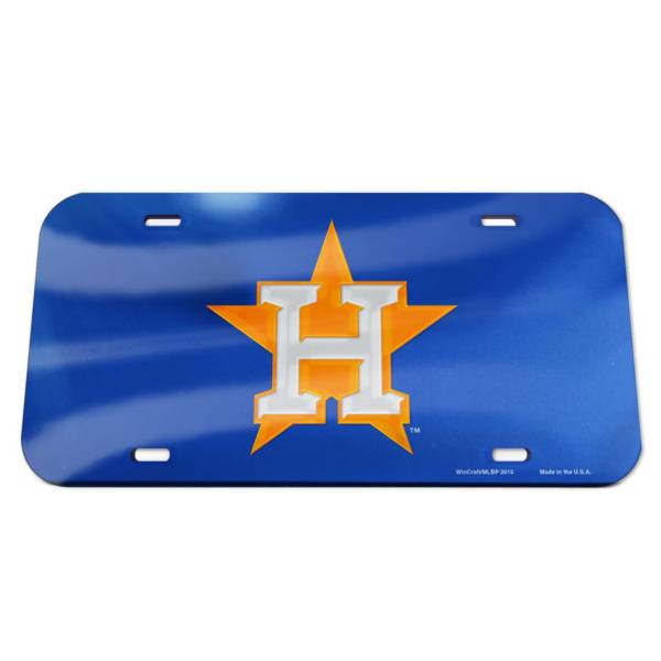 WinCraft Houston Astros License Plate