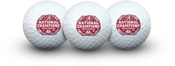 WinCraft Alabama Crimson Tide 2020 National Champions Golf Balls