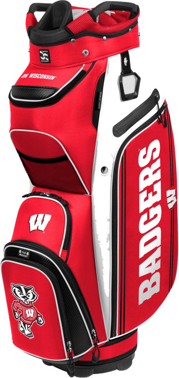 Team Effort Wisconsin Badgers Bucket III Cooler Cart Bag
